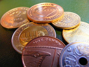 English: Coins from Bosnia, Slovenia, Hungary,...